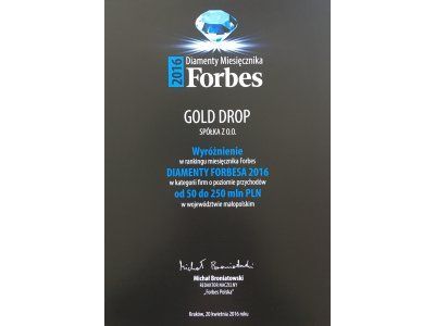 Forbes Diamonds 2016