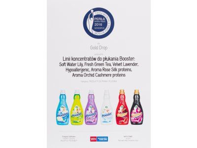 The Silver Award for Booster Concentrated Fabric Conditioner series