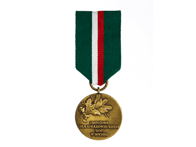 Die Firma Gold Drop erhielt die Ehrenmedaille für den Jägerverband "ŁOŚ" in Bochnia.