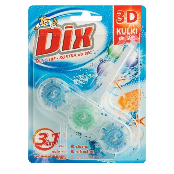 DIX KOSTKA „3D” do WC