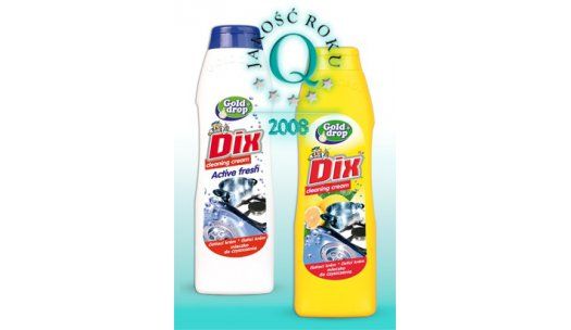 Jakość Roku 2008 dla Dix mleczko do czyszczenia
