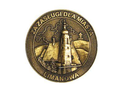 medal „Zasłużony dla miasta Limanowa".
