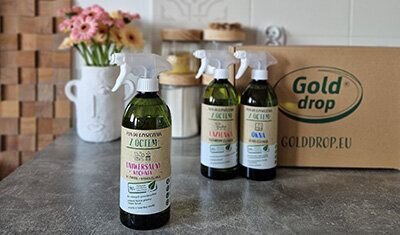 Vinegar-based natural products - Window, bathroom, kitchen, and multi-surface cleaners
