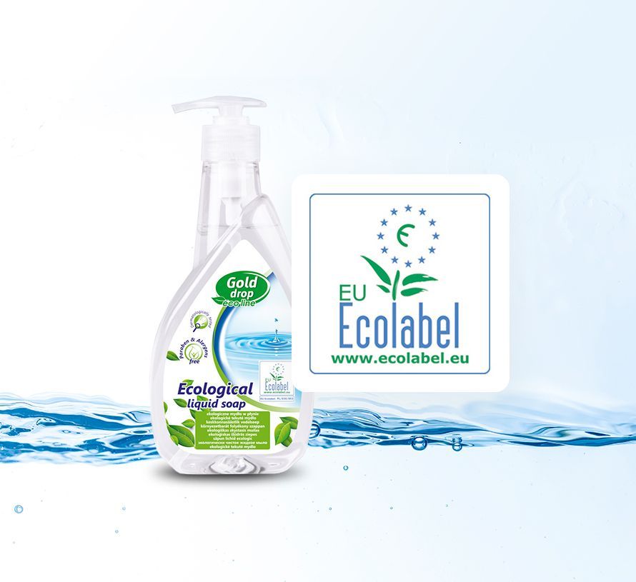 Ekologiczne mydło w płynie z certyfikatem EU Ecolabel